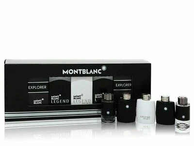 Coffret Mont Blanc Mini Collection 5 pièces pour HOMME (4,5 ml chacun)