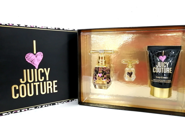 Coffret Juicy Couture I Love Juicy 3 pièces 50ml EDP Femme