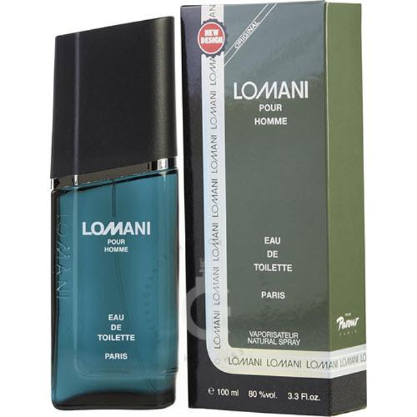 Eau de Toilette Lomani Paris, Spray Naturel pour Homme 100 ml