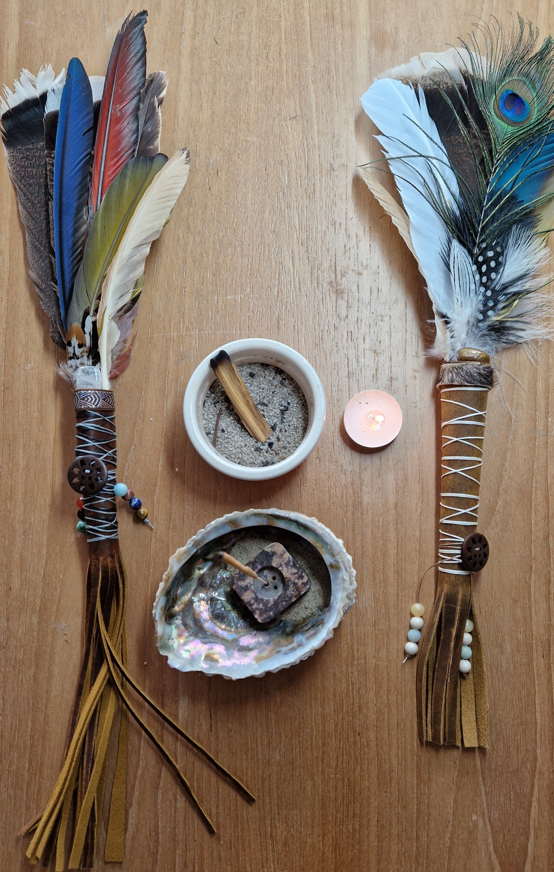 Smudgeveer maken workshop, Dees Sea Atelier met zeezicht in Den Haag Zuid Holland 