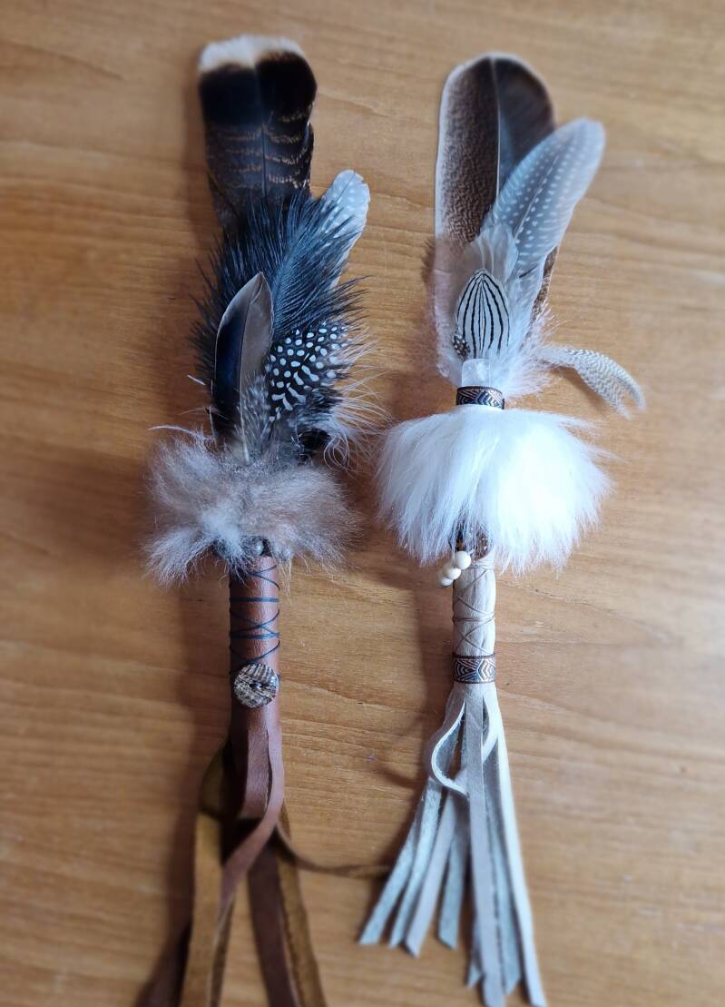 Smudgeveer maken workshop bij Dees Sea Atelier Den Haag Zuid Holland 