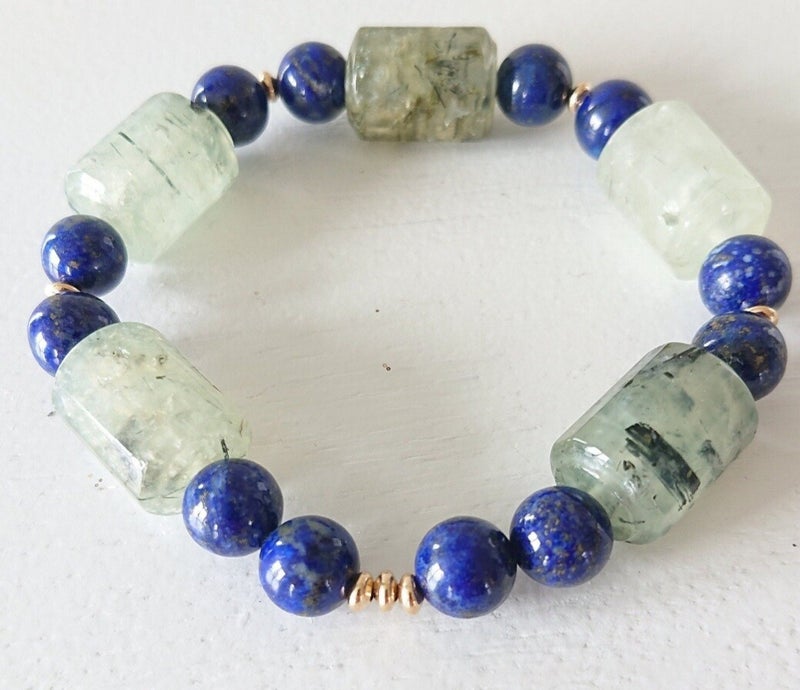 Luxe edelsteen armbanden met goud