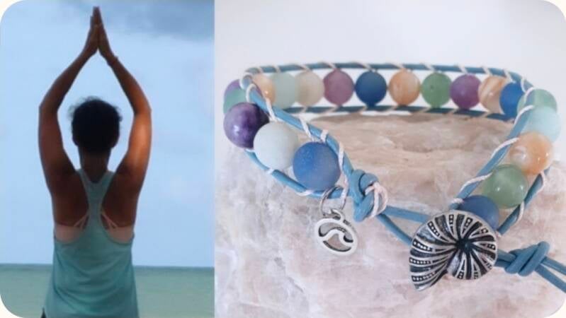 stradyoga en workshop edelsteenarmband maken Den Haag