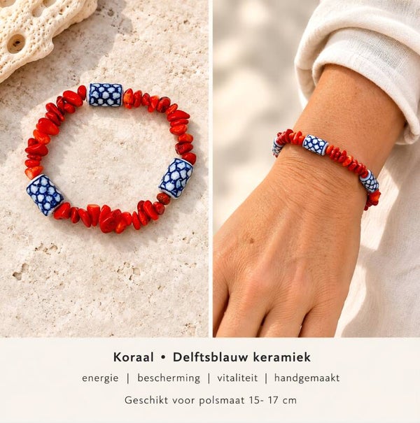 Elastische edelsteen armbanden: