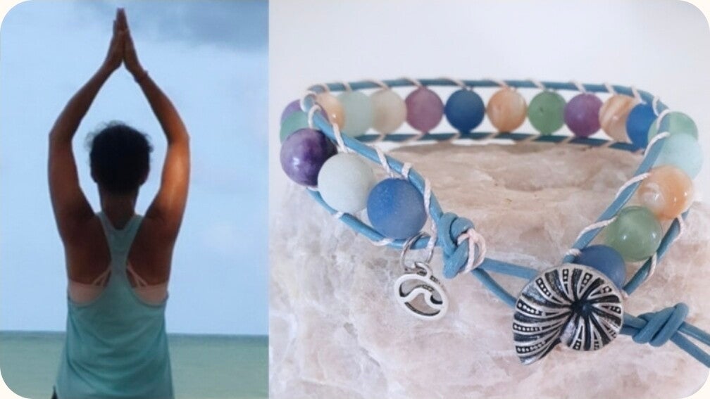 stradyoga en workshop edelsteenarmband maken Den Haag