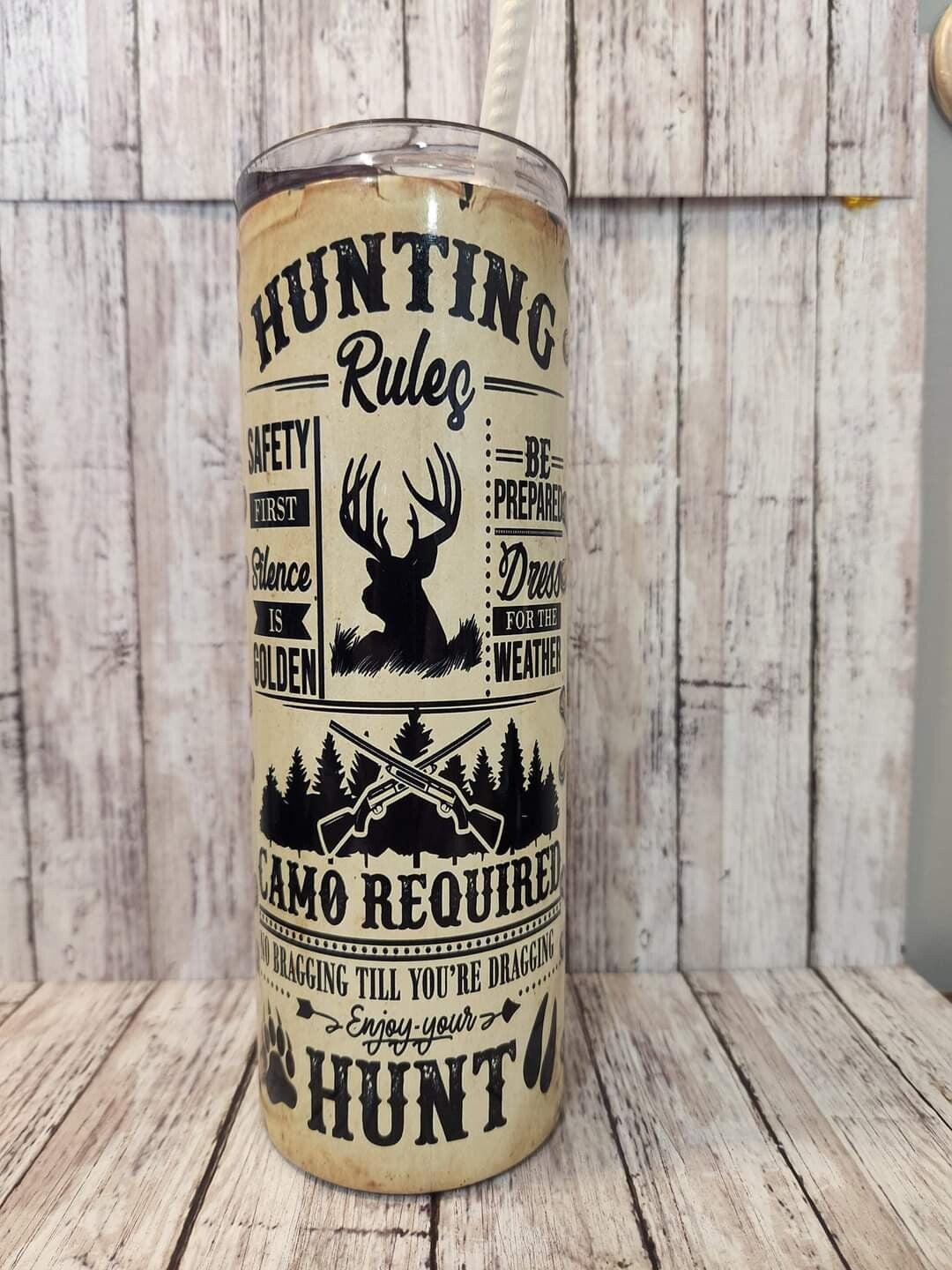 Hunting Rules 20 oz Tumbler