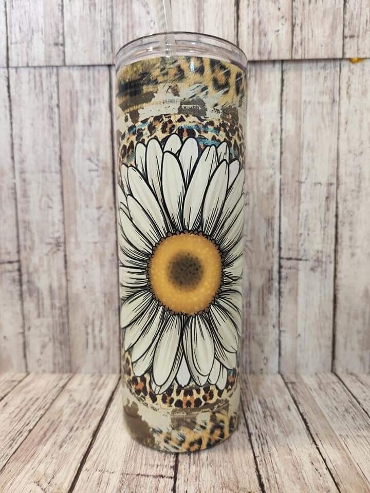 Flower 20 oz Tumbler