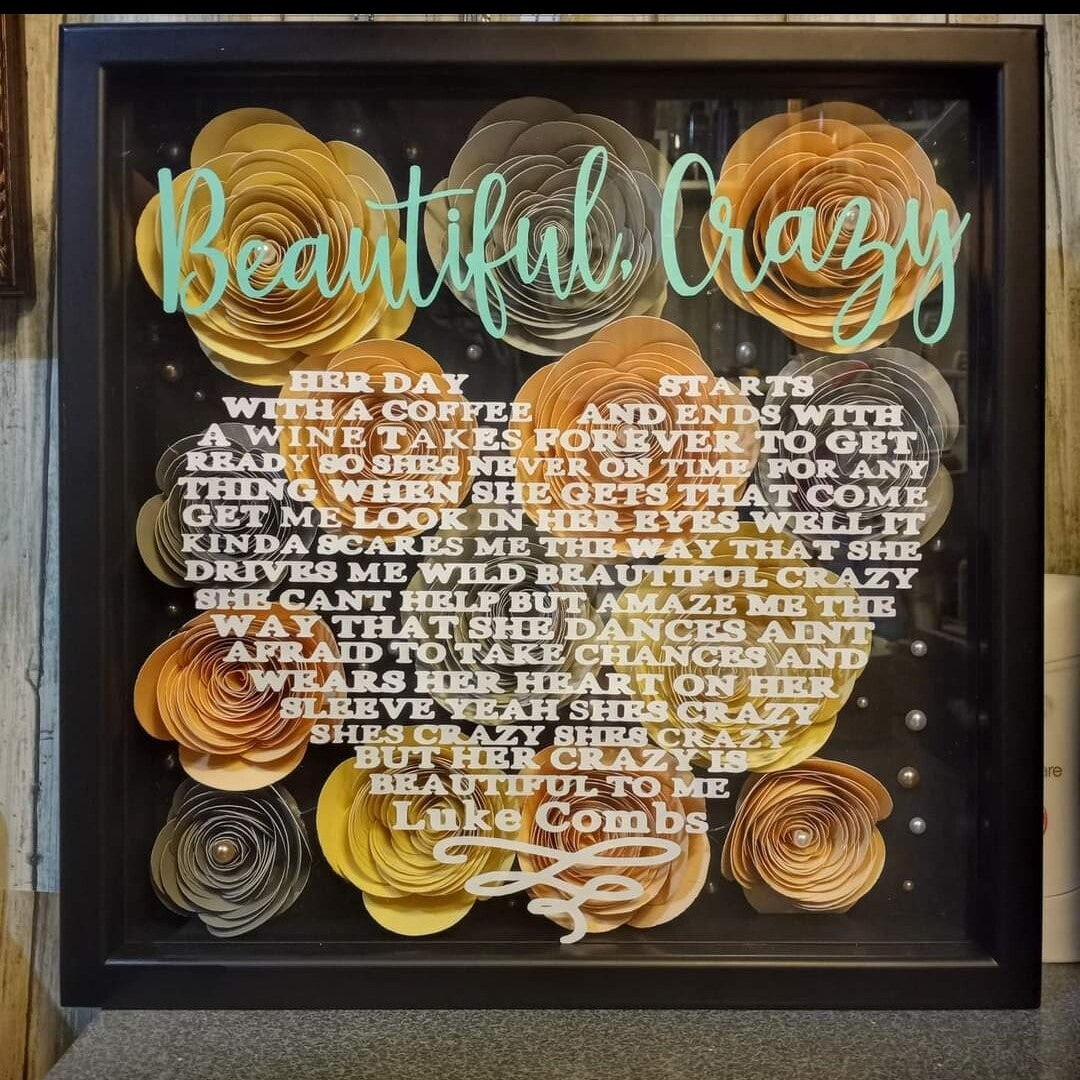 Shadow Box Beautiful Crazy