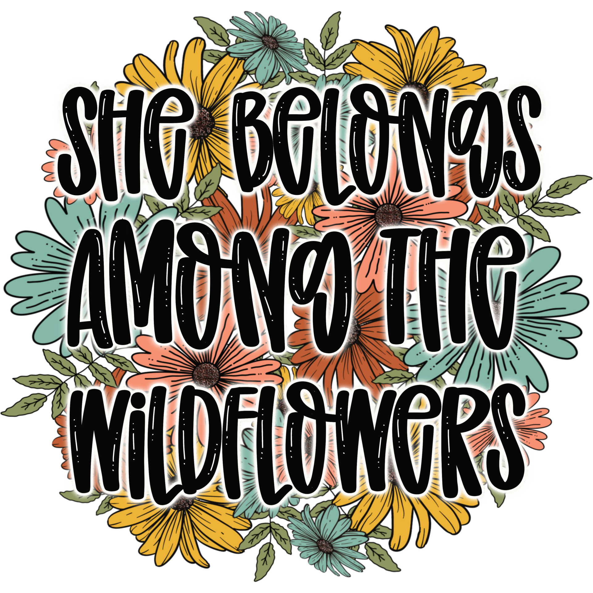 Among The Wild Flowers T-Shirt