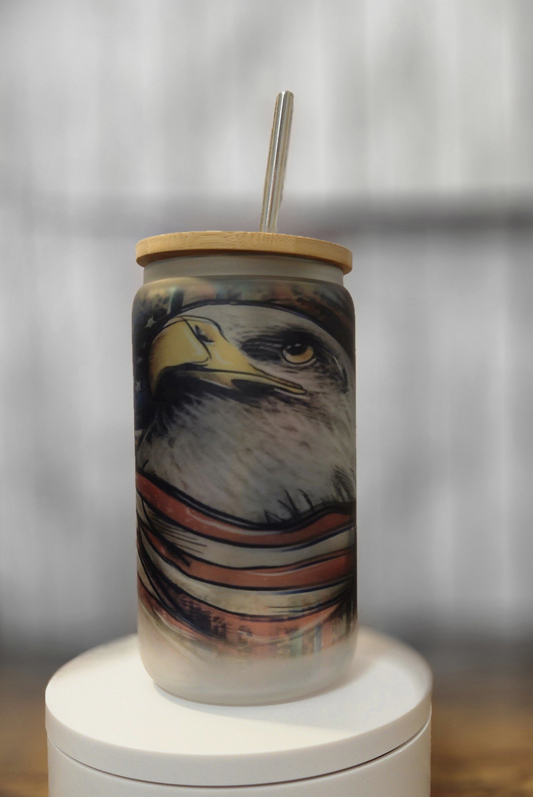 Frosted Glass Mug