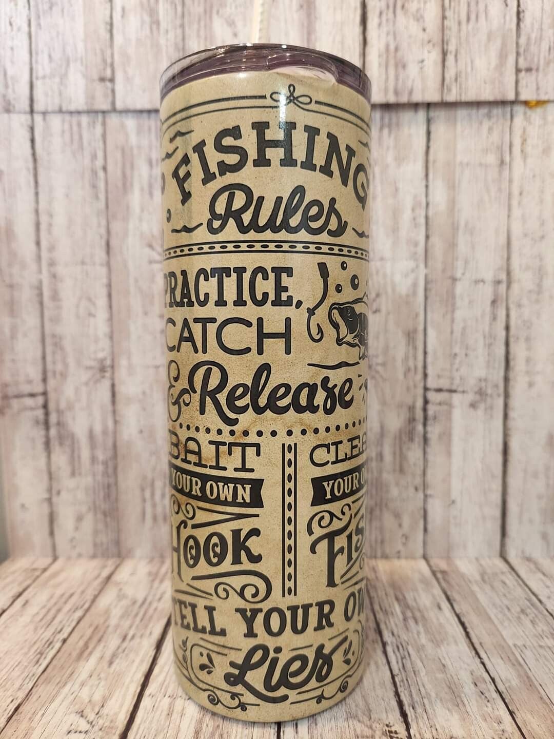 Fishing Rules 20 oz Tumbler