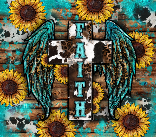 Western Faith 20 oz Skinny Tumbler
