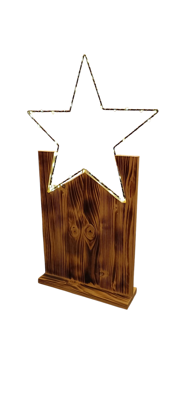 Großer Weihnachtstern-Beuleuchtet