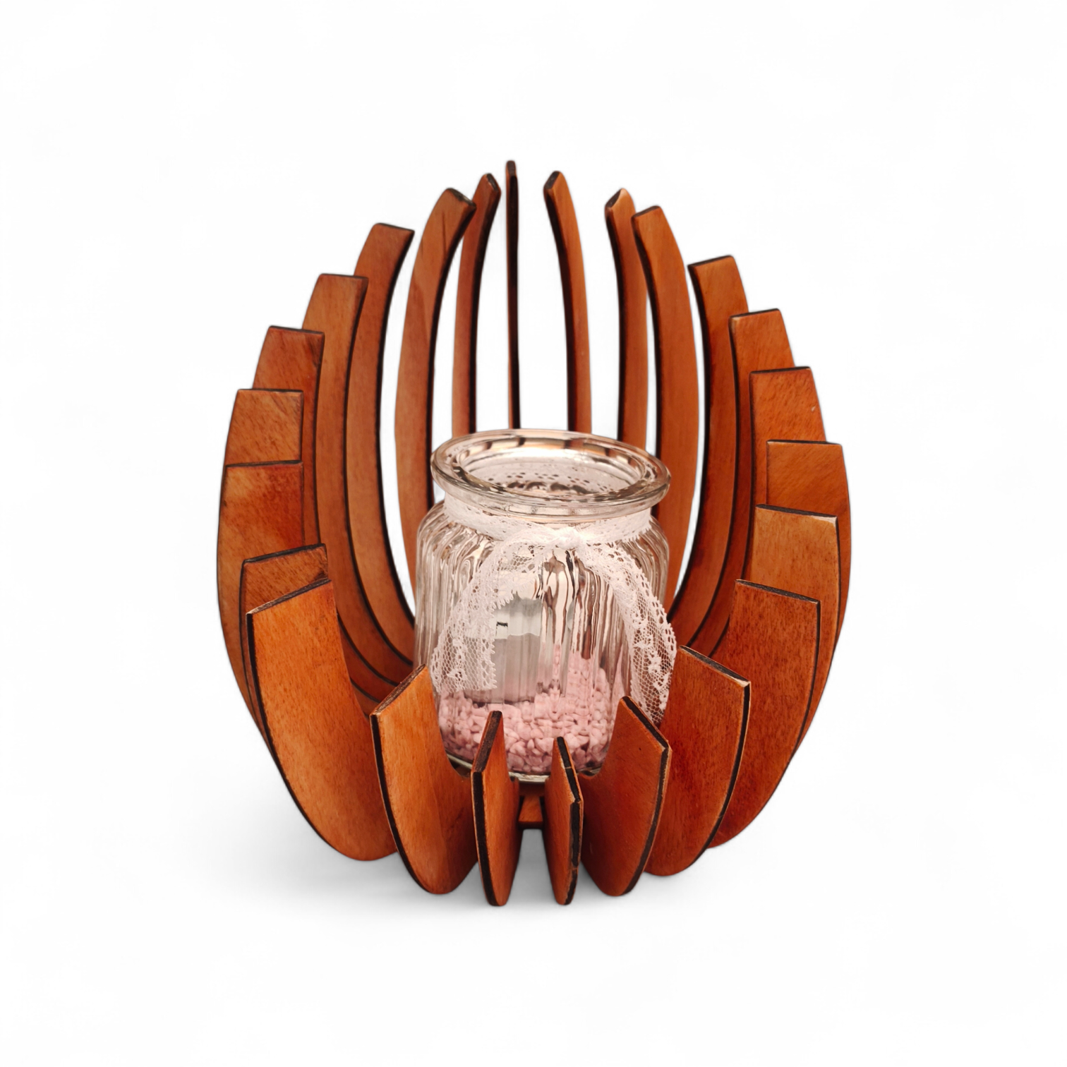 Elegantes Teelicht-Windlicht