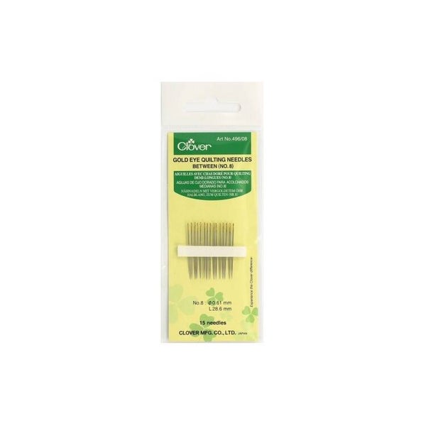 Aiguilles a coudre demi-longues Clover standard - au choix