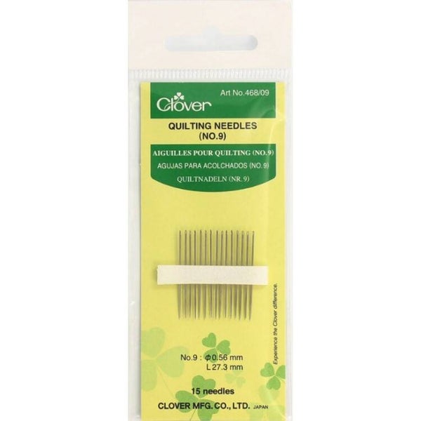 Aiguilles a coudre demi-longues Clover dur - au choix