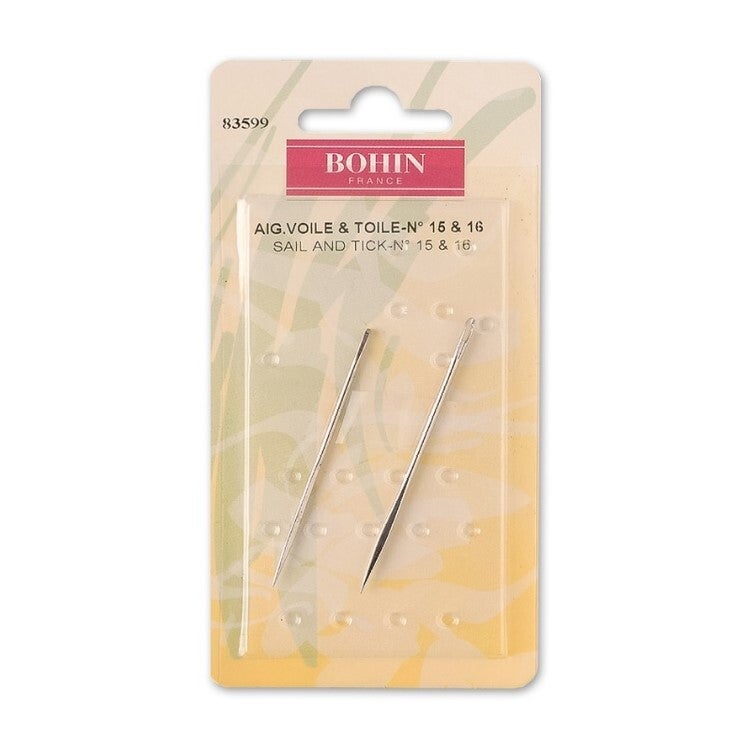 Aiguilles pour voile et toile Bohin