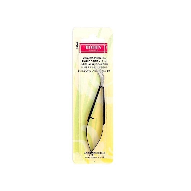 Ciseaux pincette 11cm a angle droit