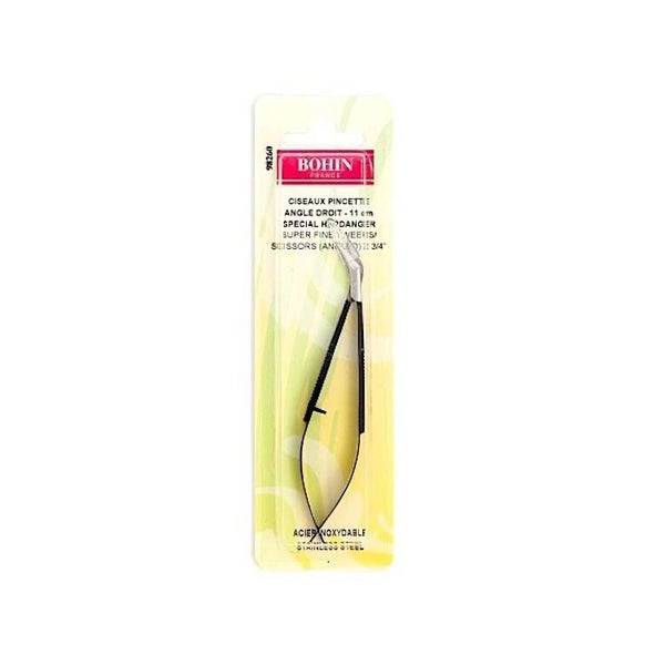 Ciseaux pincette 11cm a angle droit