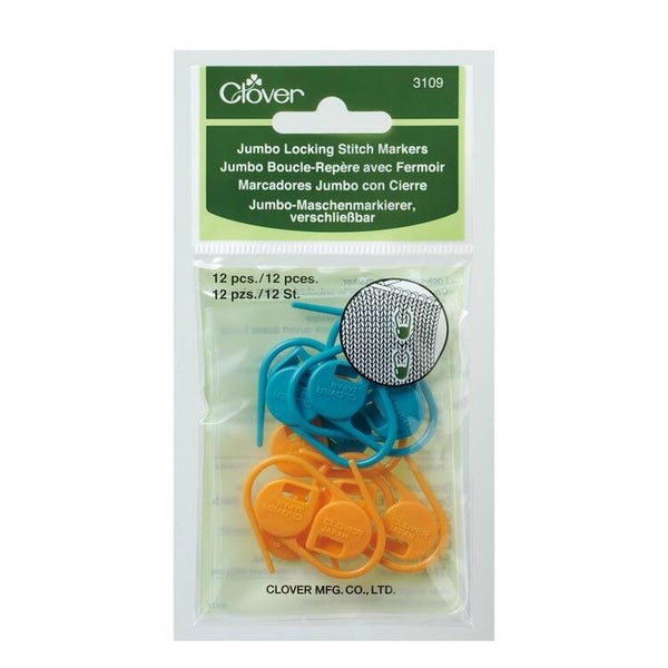 boucles-reperes jumbo avec fermoir Clover