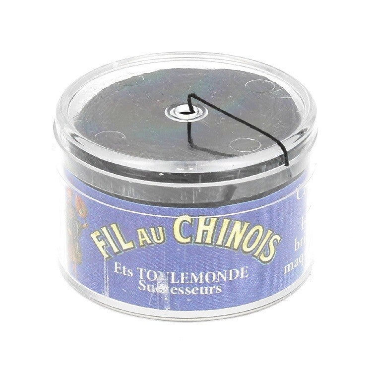Fil de lin numero 40 capsule 30m coloris noir
