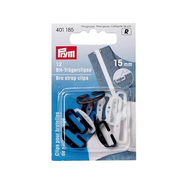 Clips pour bretelles de soutien-gorge 15mm