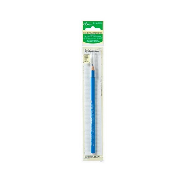 Crayon transfert bleu Clover