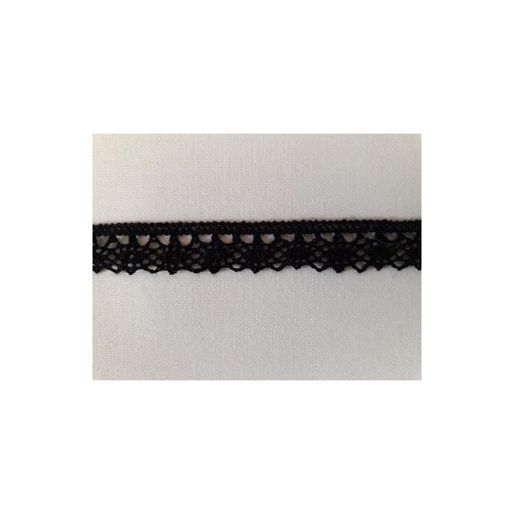 Dentelle coton 13mm - coloris au choix