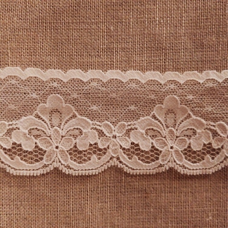 Dentelle Rachel 50mm blanc