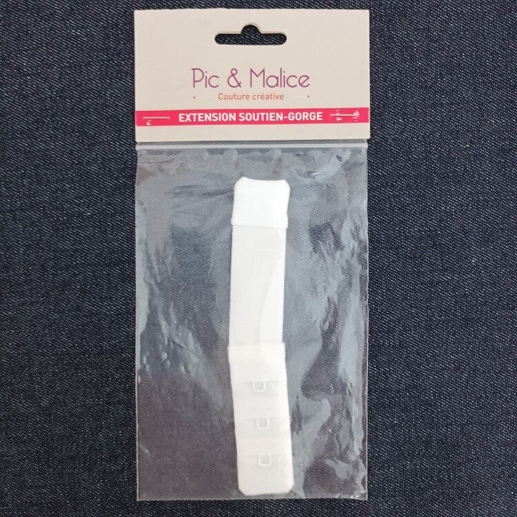 Extension de soutien-gorge 20mm 3 portes Pic et Malice au choix