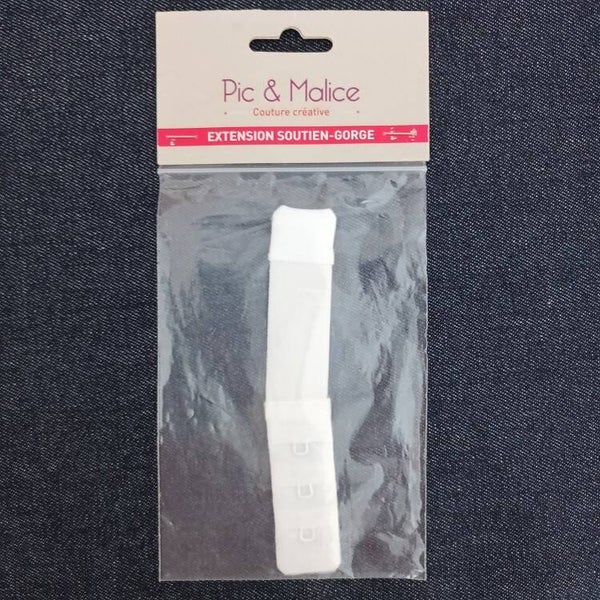 Extension de soutien-gorge 20mm 3 portes Pic et Malice au choix