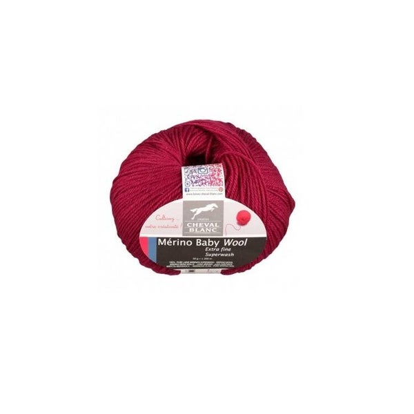 Laine Merino baby de Cheval Blanc - au choix