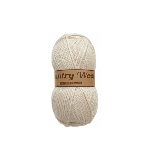 Fil a tricoter Lammy Yarns Country Wool - au choix
