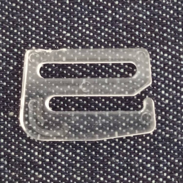 Agrafe transparente 20mm pour maillot de bain