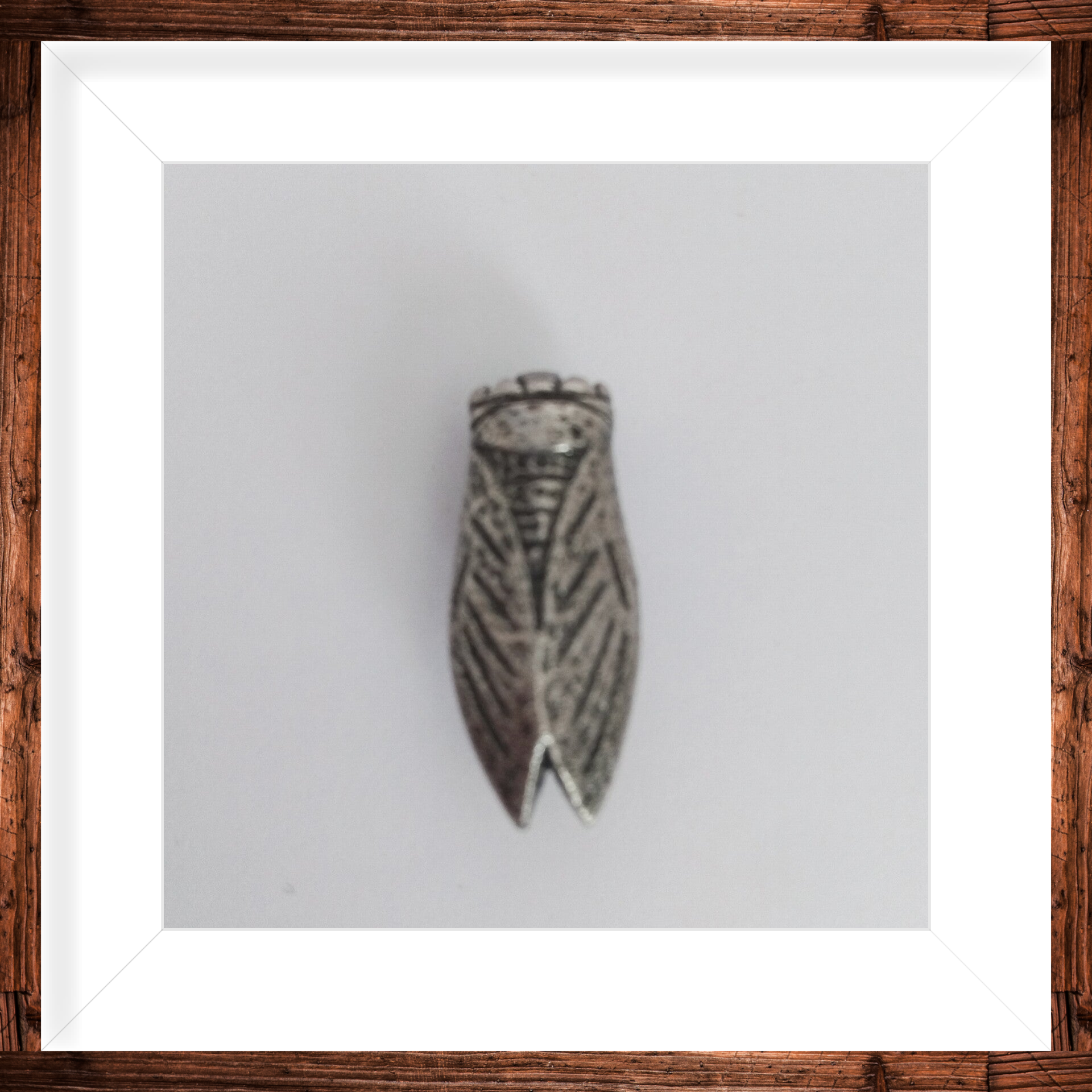 Bouton deco a pied en metal - au choix