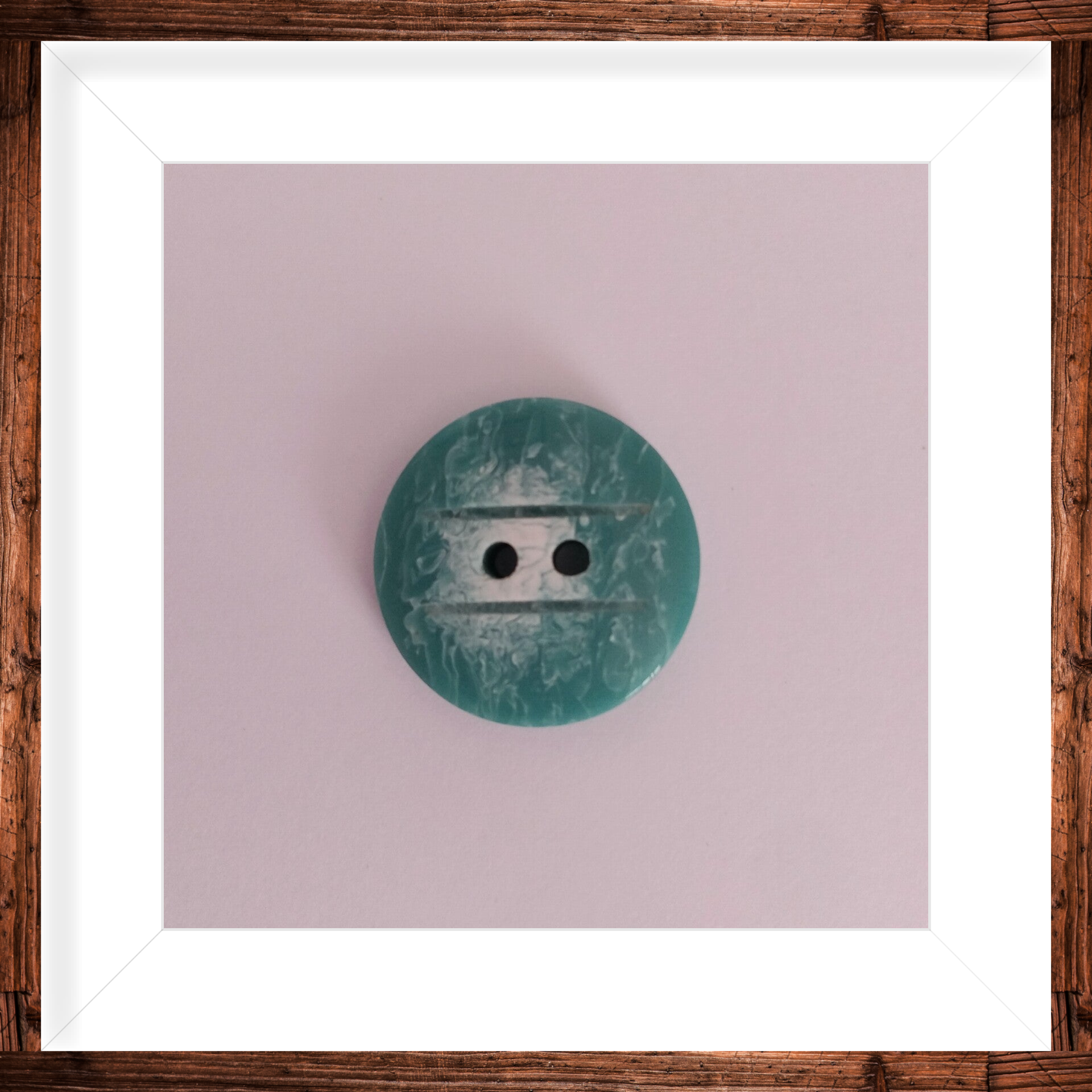 Bouton rond 20mm deux trous - au choix