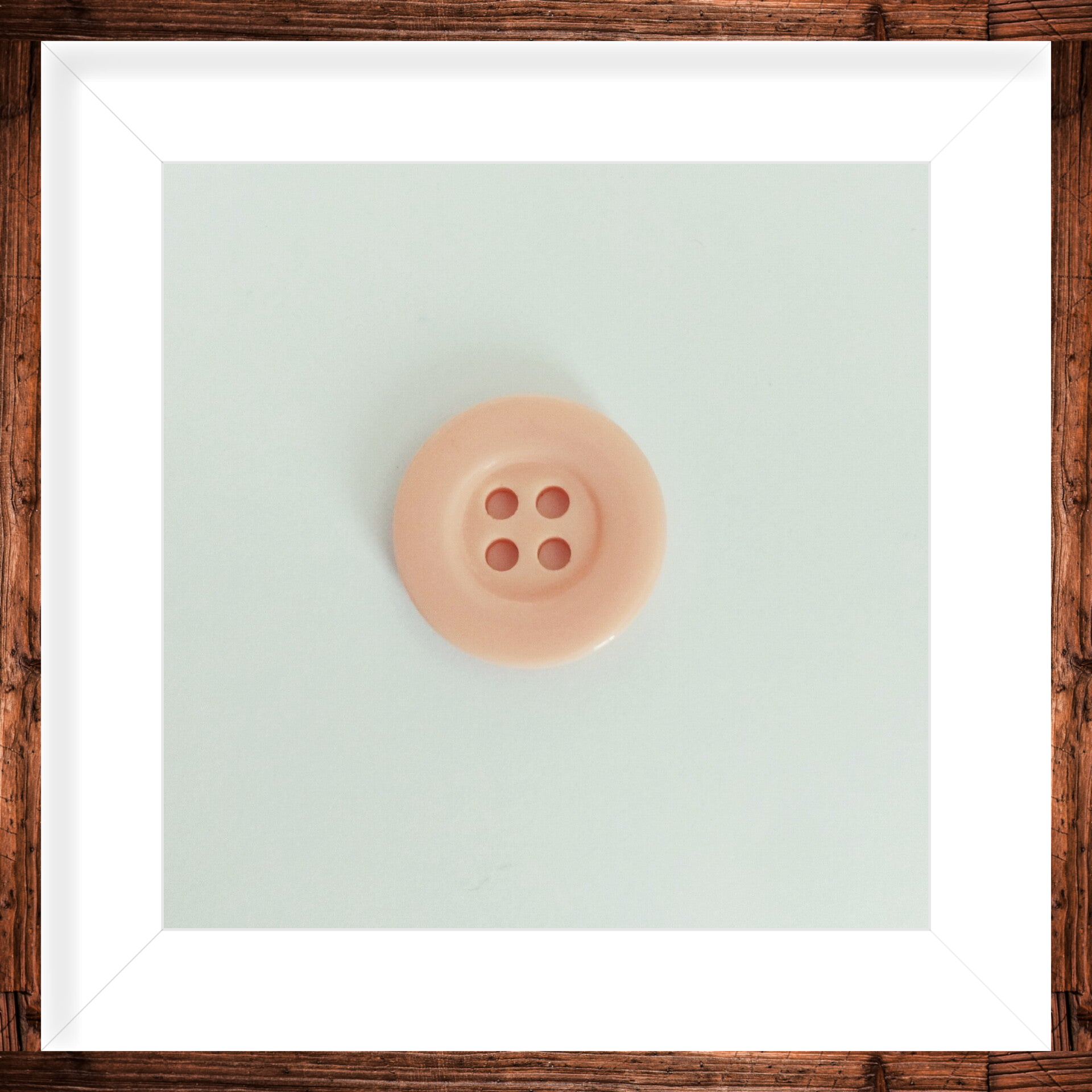 Bouton rond 18mm quatre trous - au choix