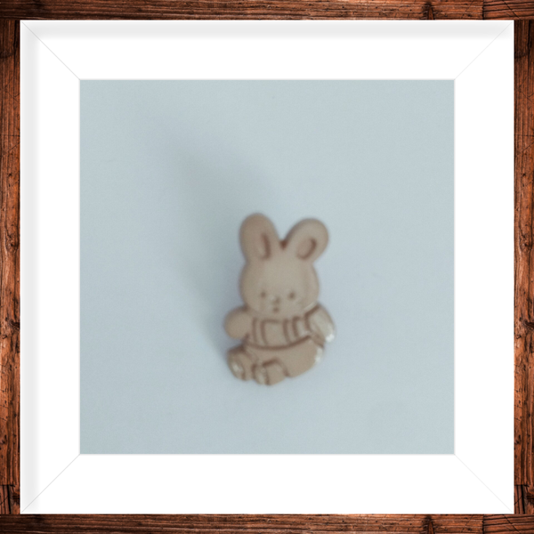 Bouton a pied lapin
