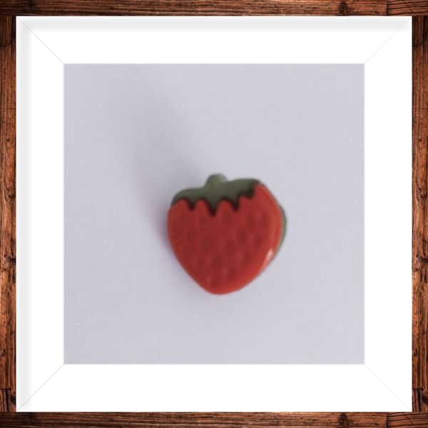 Bouton a pied fraise