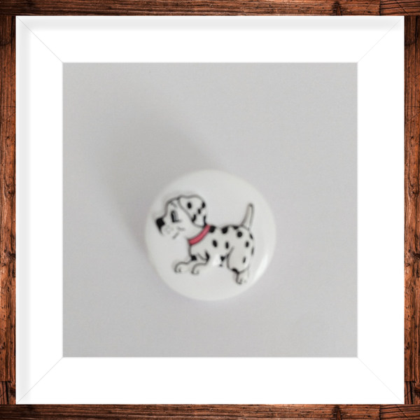 Bouton rond dalmatien