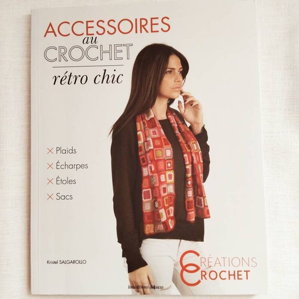 Livre accessoires au crochet retro chic