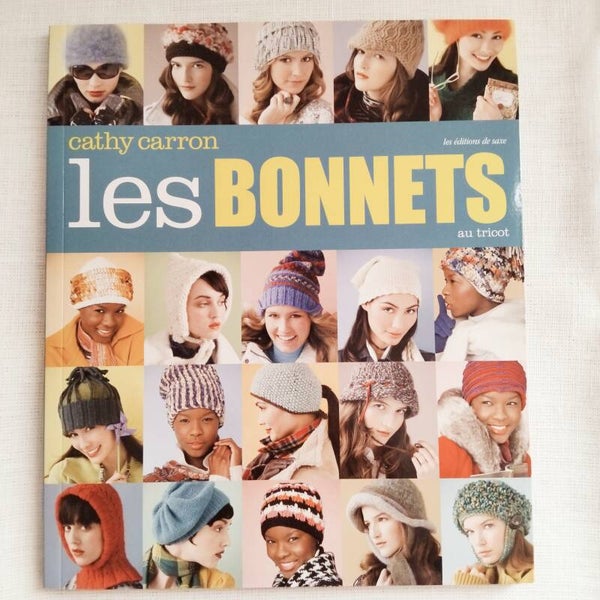 Livre Les bonnets au tricot