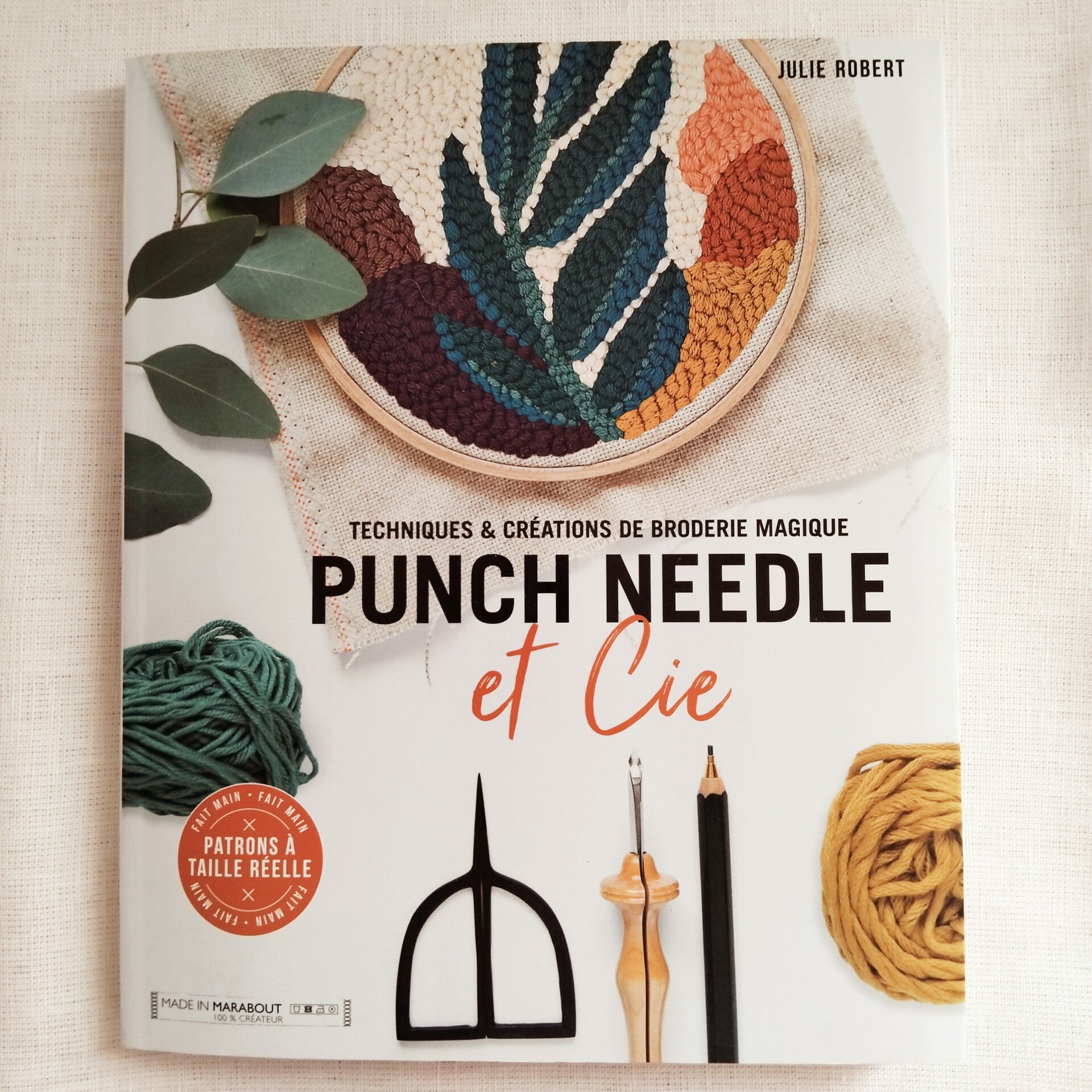 Livre Punch Needle et Cie