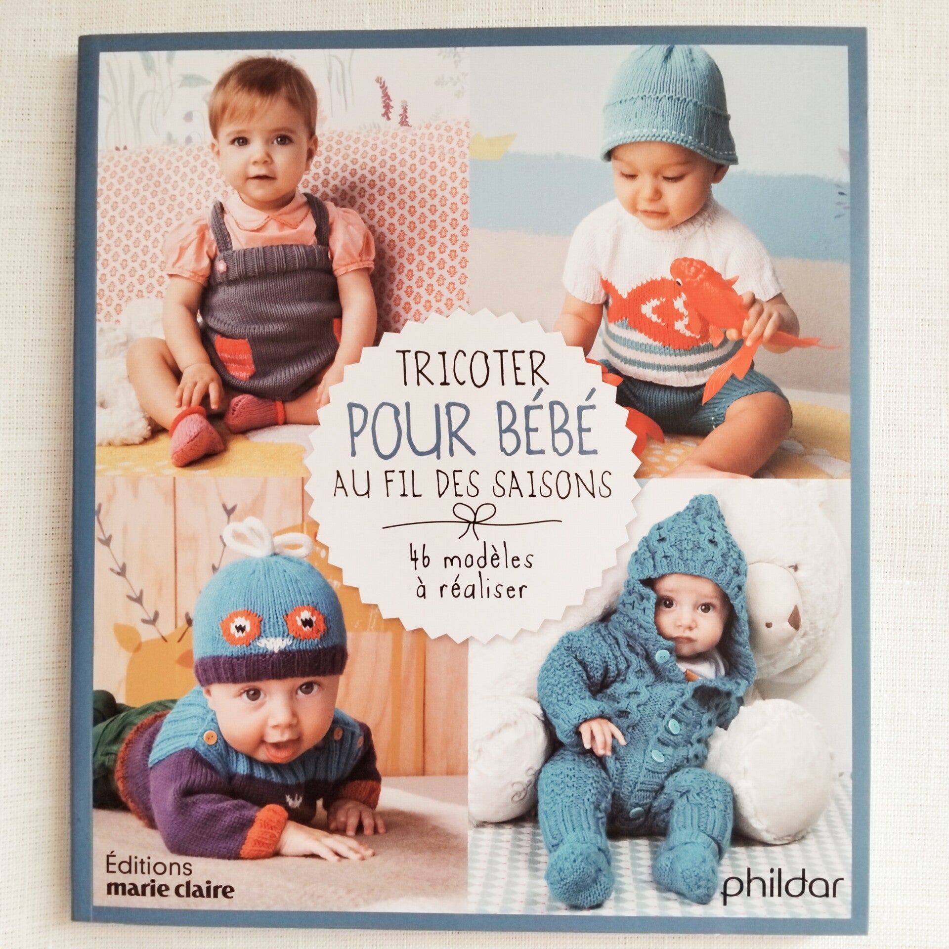 Livre Tricoter pour bebe au fil des saisons