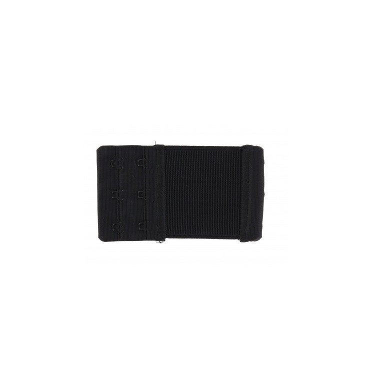 Rallonge dos soutien-gorge 2 portes 60mm noir