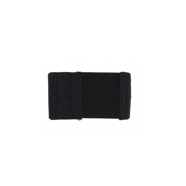 Rallonge dos soutien-gorge 2 portes 60mm noir
