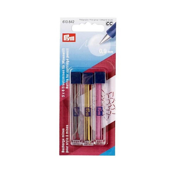 Recharge mines pour stylo a mine Prym