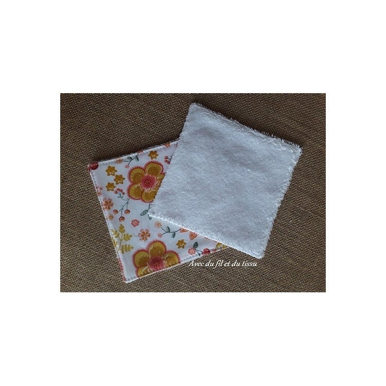 six lingettes flower power