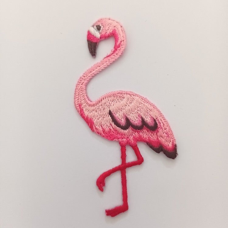 Thermocollant flamant rose