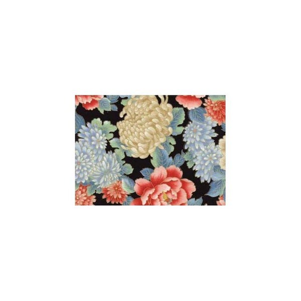 Tissu patchwork fleuri japonais